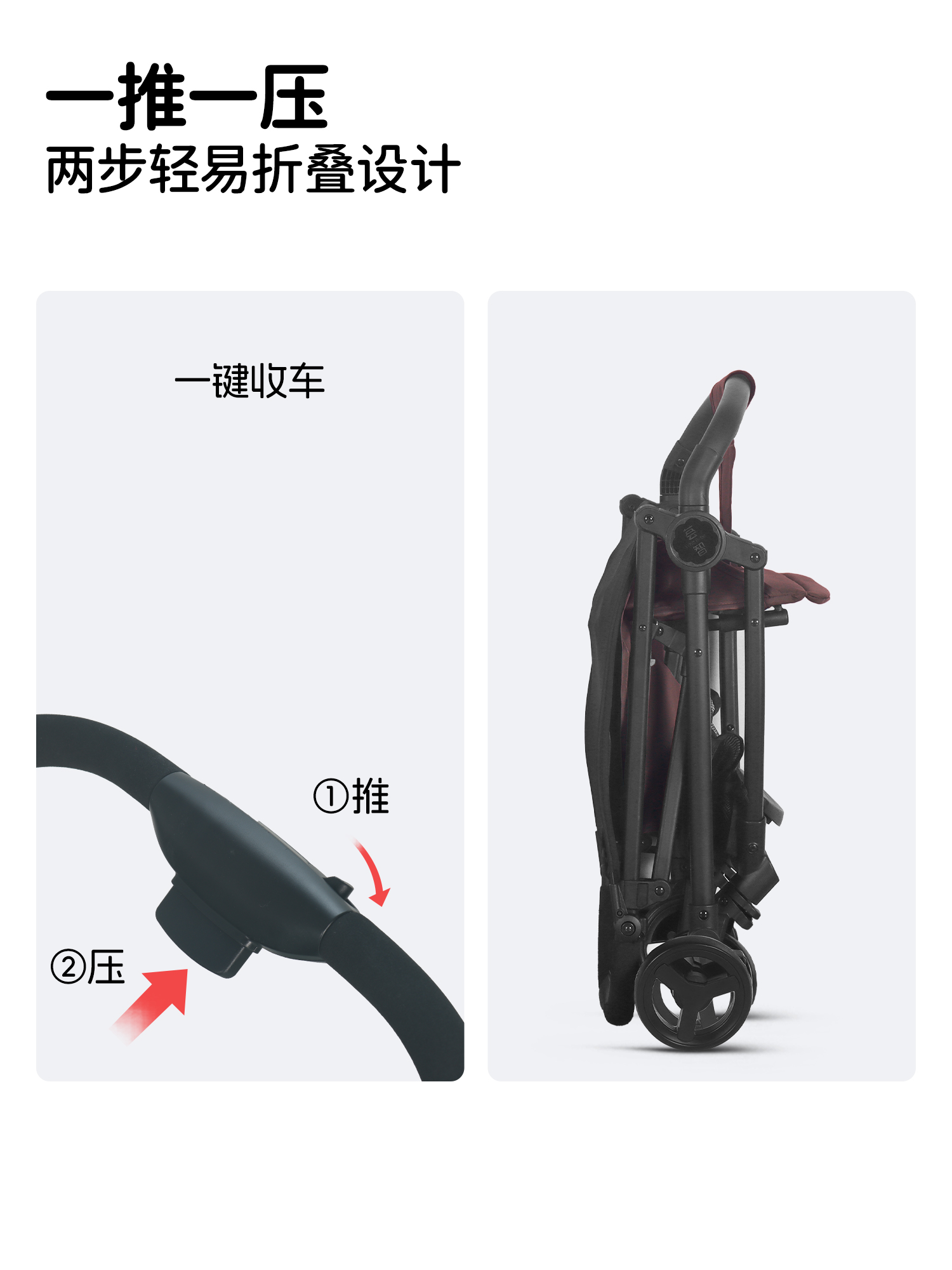 Whizbebe 荟智婴儿推车轻便遛娃神器 HC200-L